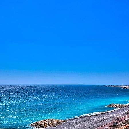 Le Florentina, Dernier Etage Avec Terrasse, Vue Sur La Baie Des Anges Appartement Nice Buitenkant foto
