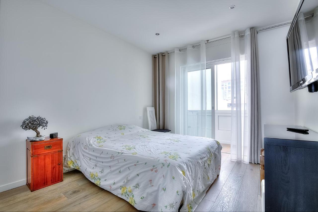 Le Florentina, Dernier Etage Avec Terrasse, Vue Sur La Baie Des Anges Appartement Nice Buitenkant foto