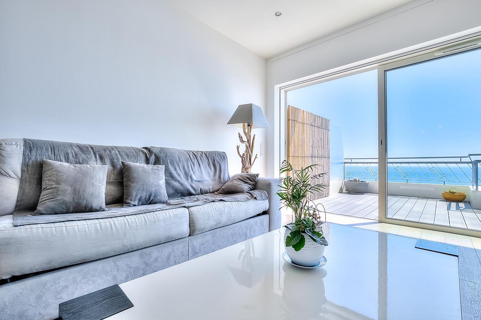 Le Florentina, Dernier Etage Avec Terrasse, Vue Sur La Baie Des Anges Appartement Nice Buitenkant foto